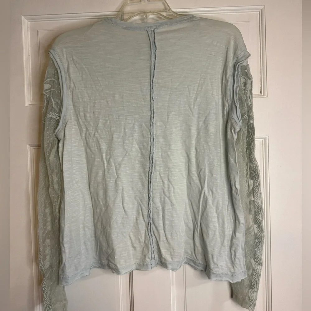 Free People Billy Jean Twofer Lace Top